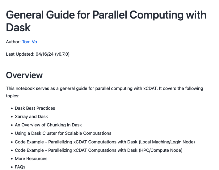 Dask Guide